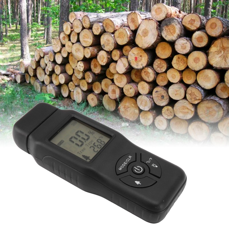 Digital Wood Moisture Meter Highly Accurate Portable Wood Humidity Tester