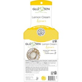 Lemon Cream Linzer cookies - Kosher Gluten Free, Dairy Free, Nut Free