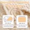 Zyimsva Cuddly Blanket, Flannel Blanket, Cuddly Blanket, Fluffy Microfibre Blanket