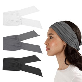 NTRUXZP Pack of 3 Women's Boho Headband, Printed Headbands, Knots, Twisted Elastic Head Wrap, Cute Hair Accessories for Girls, Hair Band Women