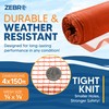Fire Retardant Debris Safety Netting (4' x 150' - Orange)