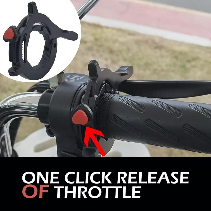 Bawkars Motorcycle Cruise Control, Throttle Lock Cruise Control Assist, Throttle