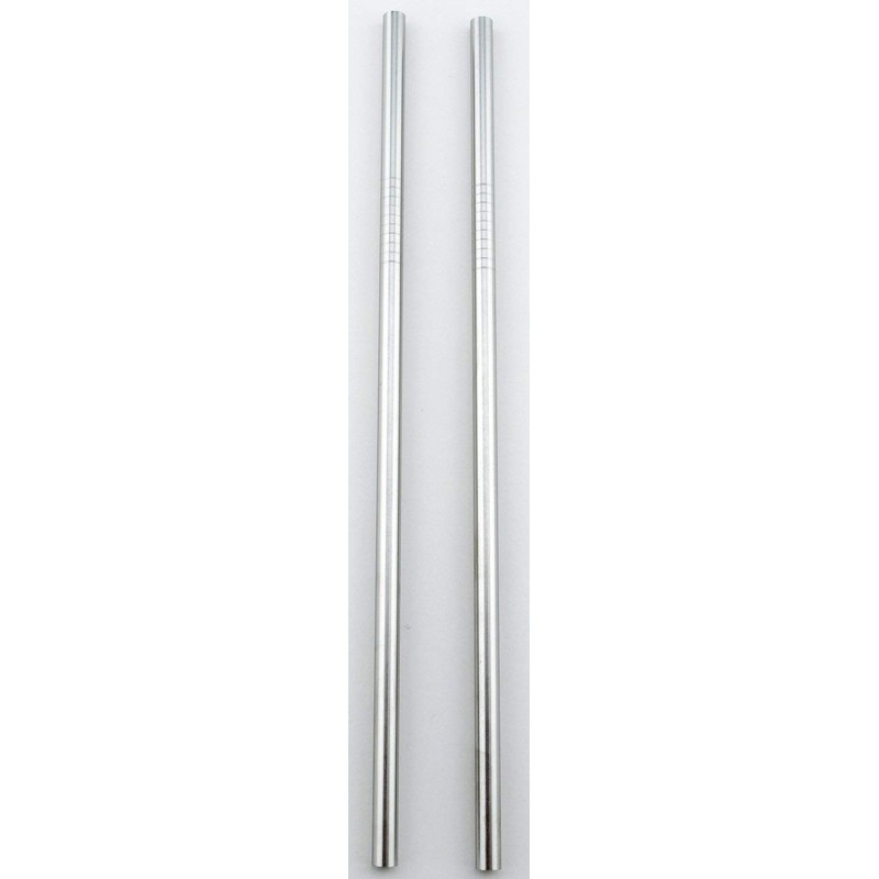 4 Stainless Steel Drinking Straws fits Yeti Tumbler Rambler Cups