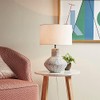 INK+IVY Modern Agape Agape Table Lamp with White Finish II153-0113