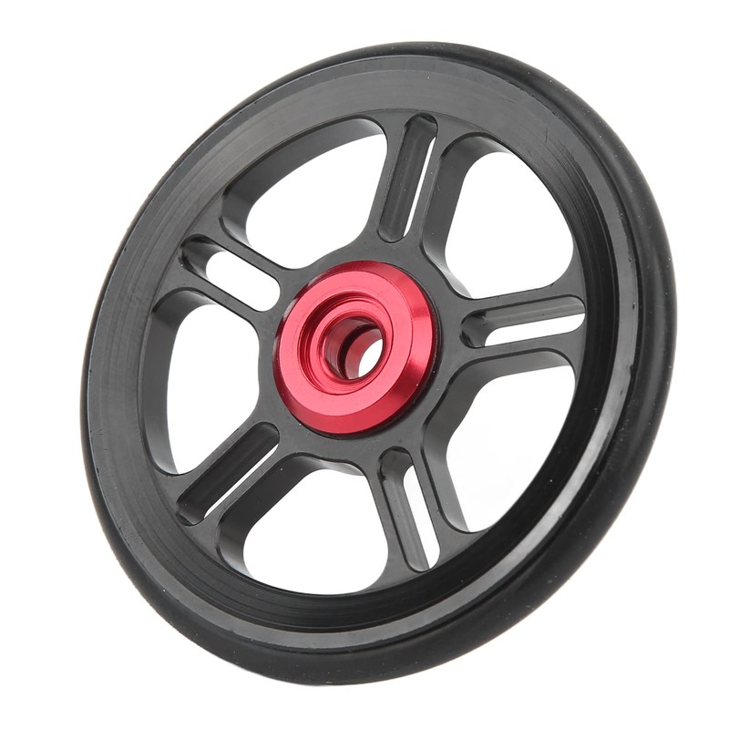 Bicycle Wheel Aluminum Alloy Auxiliary Folding Easy Wheel CNC Cutting