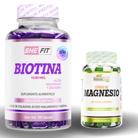 BHP NUTRITION Biotina con cido Hialurnico y Colageno Hidrolizado 100 caps  Suplemento Alimenticio especfico para piel y uas alta biodisponibilidad    