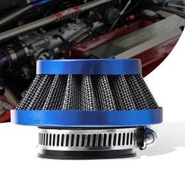 CarBole 35mm Cold Air Filter: Performance Air Filter Intake Induction Kit for 50cm 70cm 90cm 110cm 125cm ATV Blue