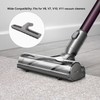 Vacuum Head Attachment PP Hard Floor Head Simple Installation Brush