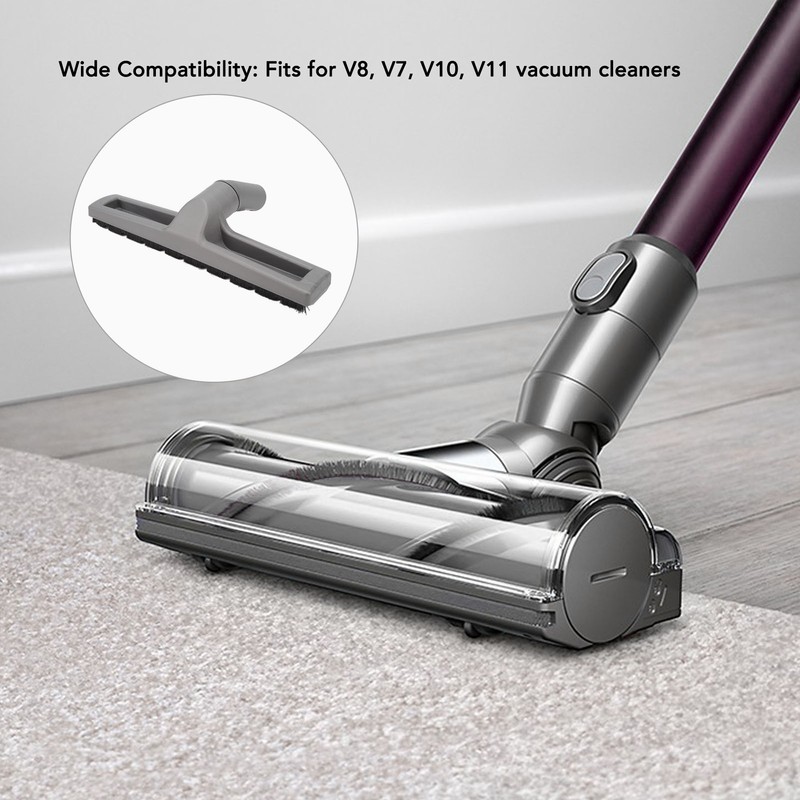 Vacuum Head Attachment PP Hard Floor Head Simple Installation Brush