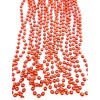 unmarked Bead Garland 9 ft Strand,Shiny Red, Christmas Holiday