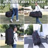 Vomgomfom Expandable from 110L to 140L 31.5" Rolling Duffle Bag