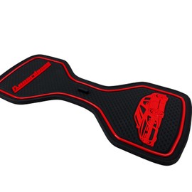 LSAUTO Compatible for 10th Gen. Accord (2018-2022) Car Cup Holder Coaster, Car Decorative Water Coaster, Beverage Coaster, Silicone Cup Holder Coaster, Car Accessories Pad