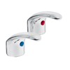 Foset Aqua AQMM-62, Juego de 2 manerales tipo palanca para