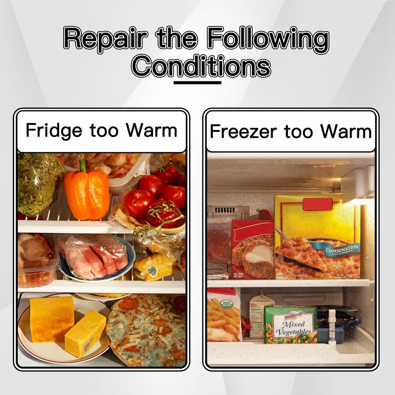 Refrigerator Garage Fridge Heater Kit, Compatible for Frigidaire Kenmore Refrigerator