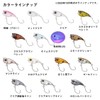 Daiwa (DAIWA) Area Trout Presso Poppin Bug Transparent Brown Pellet