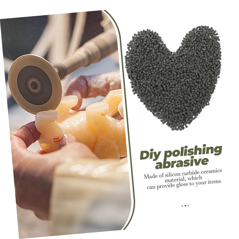 Alipis Tumbling Media Polishing Filler for Rock Tumblers Efficient Abrasive