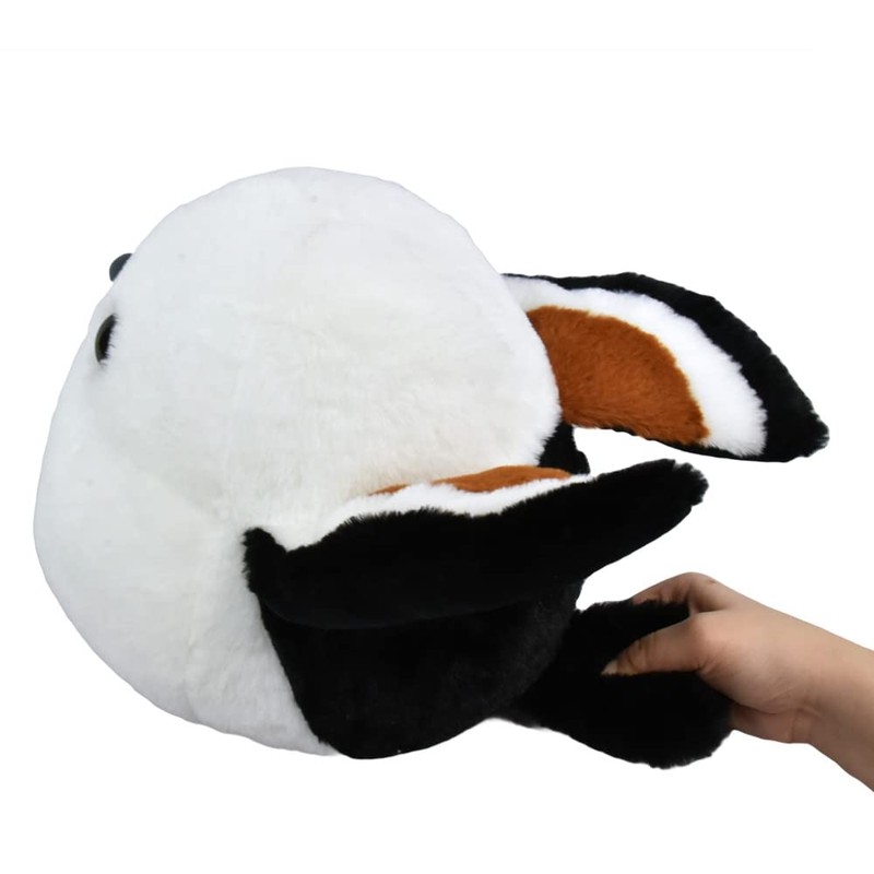 Amufun Fukufuku Shima-chan 254521 Feather Patapata JB2 White