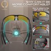 ATTCL Men's Night Driving Glasses: Night Time Driving Glasses for