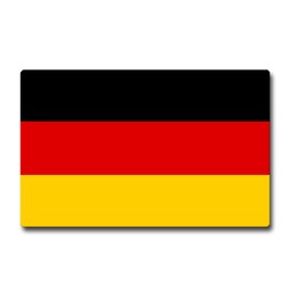 TRIOSK Kühlschrankmagnet stark Flagge Deutschland Magnet BRD Länder Flaggen Geschenk Souvenir für Reiselustige Frauen Männer Weltenbummler
