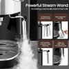 Electactic 20 Bar Espresso Machine, Professional Stainless Steel Coffee Maker