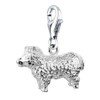 Nenalina Sheep Charm in 925 Sterling Silver Suitable For All
