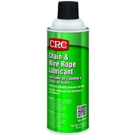 16oz Aerosol CRC Chain and Wire Rope Lubricating Spray, (Net Weight: 10 oz)