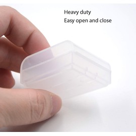 WAYLLSHINE Storage Case, Pack of 6 CR123A/16340 Battery Organizer, Environmental Protection Plastic Material, Portable, 6.0 Count