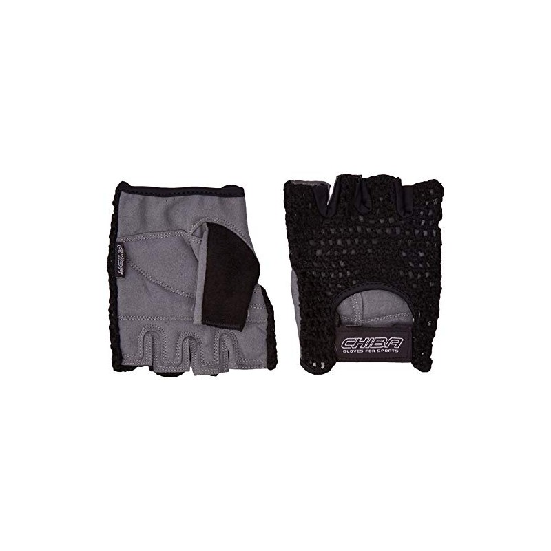 Chiba Men's Athletic Training Glove-Black, XX-Large