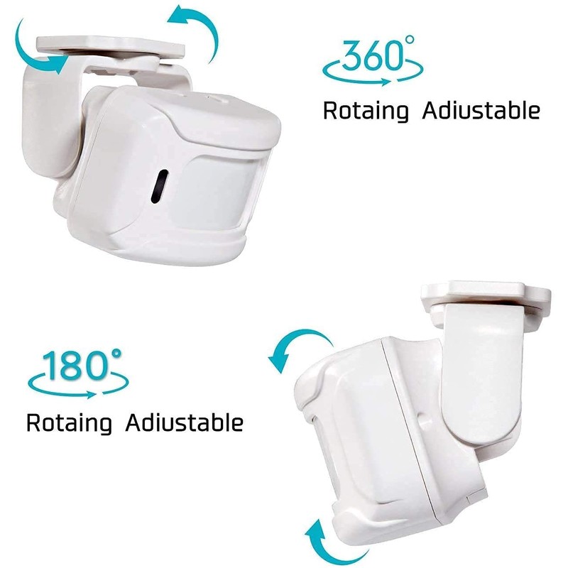 Wireless PIR Motion Sensor Detector Security Alarm Chime,Shop Store Office