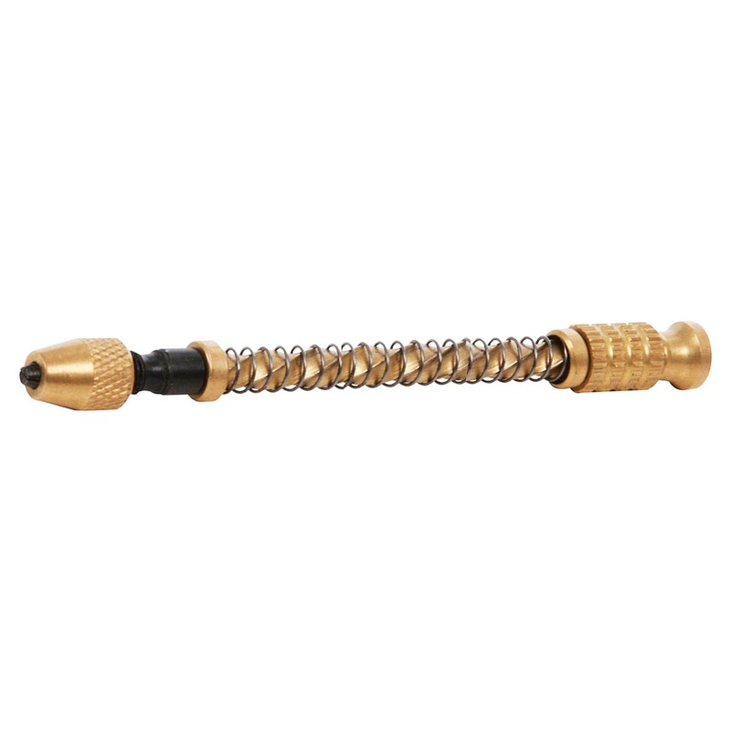 Dapetz ® Brass Archimedes Drill for Hand Micro Drilling Spiral