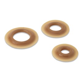 Hollister 89540 CeraRing Round Convex Barrier Rings, 10 Pack – Ostomy Barrier Ring, Ostomy Supplies, Customizable Skin Barrier Ring