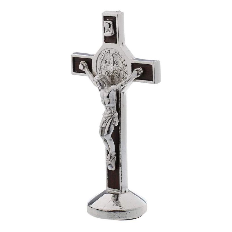 POFET Crucifix Jesus Christ Cross Statue Figure for Car Home