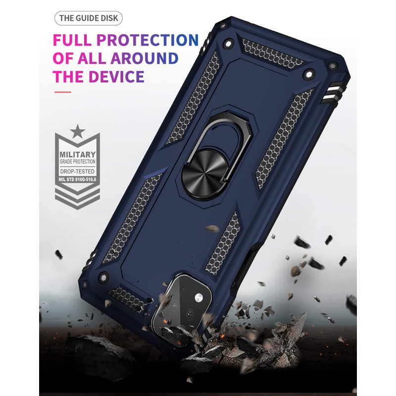 BestST Case for LG K53/LG K52 + Tempered Glass, Protective