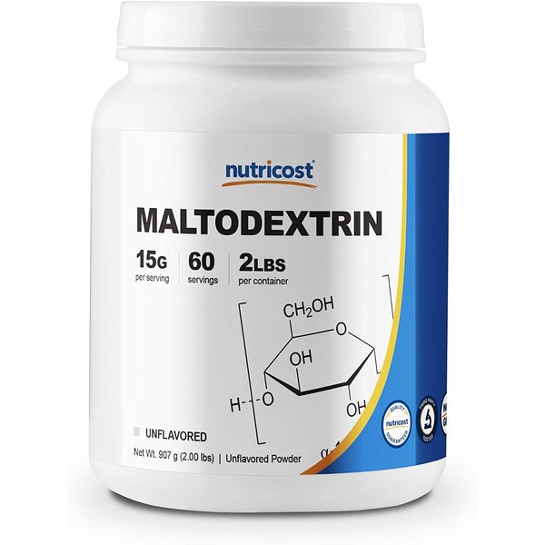Nutricost Maltodextrin Powder 2LBS - Gluten Free, Non-GMO