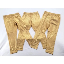 Garanimals 365 Kids From Garanimals Girls Size 5 Gold Shimmer Sparkle Leggings 3 Pack NWOT