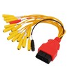 16 Pin Jumper Cable Safe Connection Female OBD Connector Diagnostic