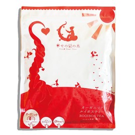 Happy Bean Stalk Rooibos Tea Organic 0.07 oz (2 g) x 100 Packets (7.1 oz (200 g), Tea Bag, Cold Brewing OK, Decaffeinated Organic JAS Rooibos, Rooibos Tea