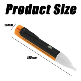 3 PCS Voltage Tester Pen, Volt Stick, Electric Tester Pen, Non Contact Voltage Tester Pen, Electric Tester with Flashlight and Buzzer Voltage Detector Pen Tester Range 90v to 1000v with LED Flashlight