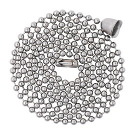 Mandala Crafts Ceiling Fan Pull Chain Kit for Ceiling Fan Pulls - Pull Chains for Ceiling Fans and Lights - Metal Beaded Pull Chain Ceiling Light Pull StringPack of 4 3 Feet Each