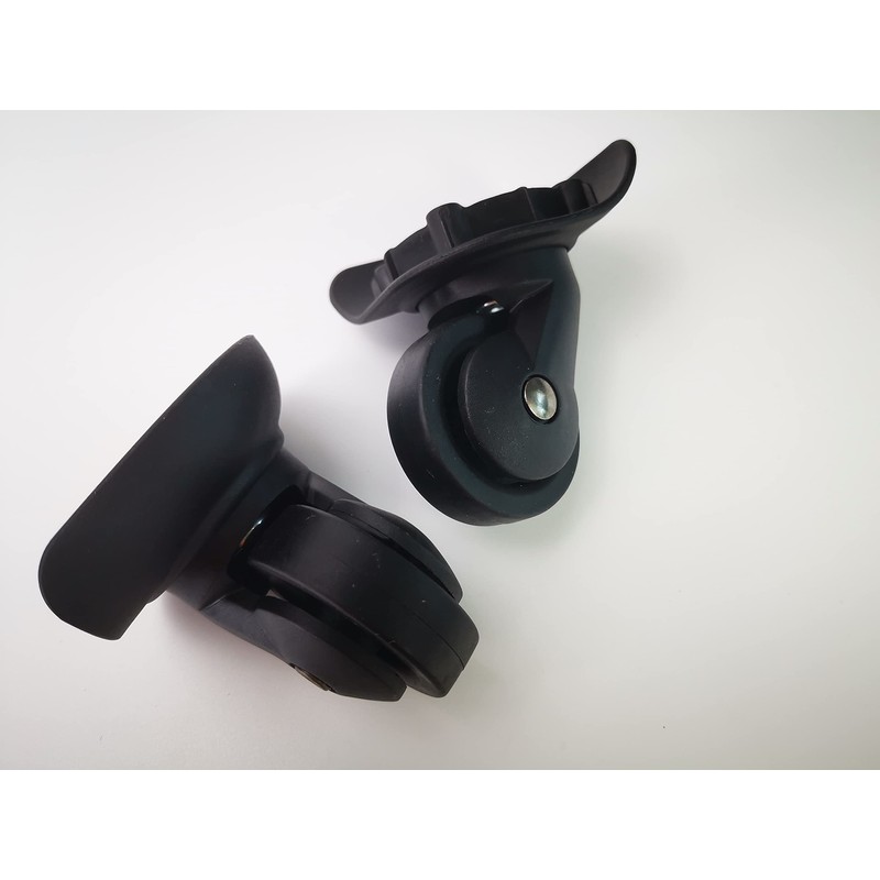 Zoofen Luggage Wheels Replacement Black Suitcase Wheels Replacement Suitcase Caster