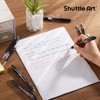 Retractable Gel Pen Refills, Shuttle Art 30 Pack Black Rollerball