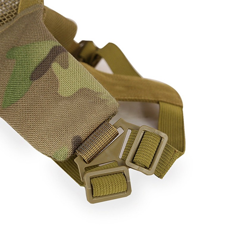 GES Tactical Foldable Half Face Mask Outdoor Equipment Mask Protective