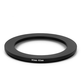 82 mm - 62 mm Filter Adapter Step-Down Adapter Filter Adapter Step Down 82-62
