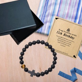 FYBLYCOO 12th Birthday Gifts for Boys 12 Year Old Birthday Decorations for Boys Him with Message Card for Son/Grandson/Nephew