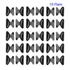 Eyeglass Nose Pads Adhesive 15 Pairs Silicone Soft Anti Slip