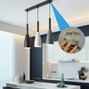 Emperoch 4Pcs Lighting Fixture Ceiling Plate Bracket, 105mm & 110mm