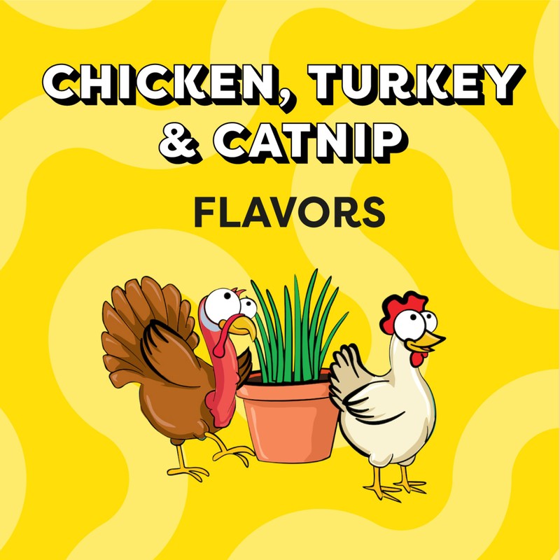 Temptations ShakeUps Crunchy and Soft Cat Treats, Clucky Carnival Flavor,