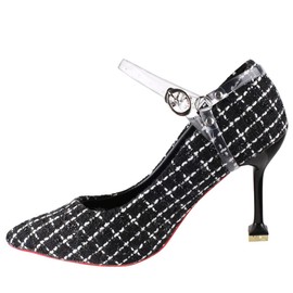 2 Pairs Womens Detachable Shoe Strap Shoe Belt Band Shoe Ankle Straps Bands High Heels Anti-loose Shoelace(Clear)