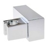 SPARES2GO Wall Clamp Compatible with Triton Shower Head Adjustable Square
