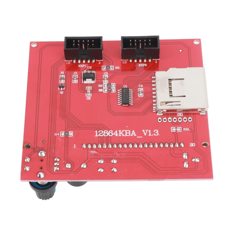 12864 LCD Control Module, Smart Controller with Memory Card Reader,